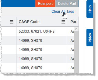 Clear All Tags