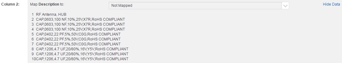 Import preferences